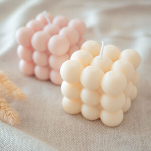 Bubble Kerze - groß