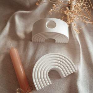 Regenbogen Kerzenhalter